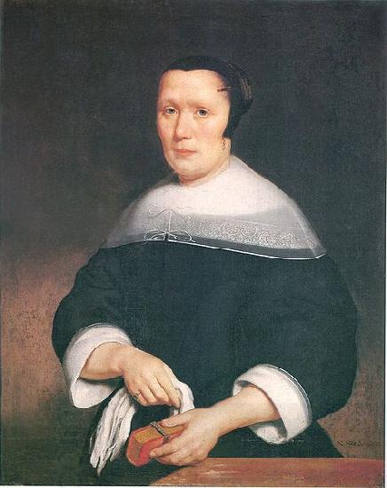 Nicolas Maes Portrait of a woman oil painting picture